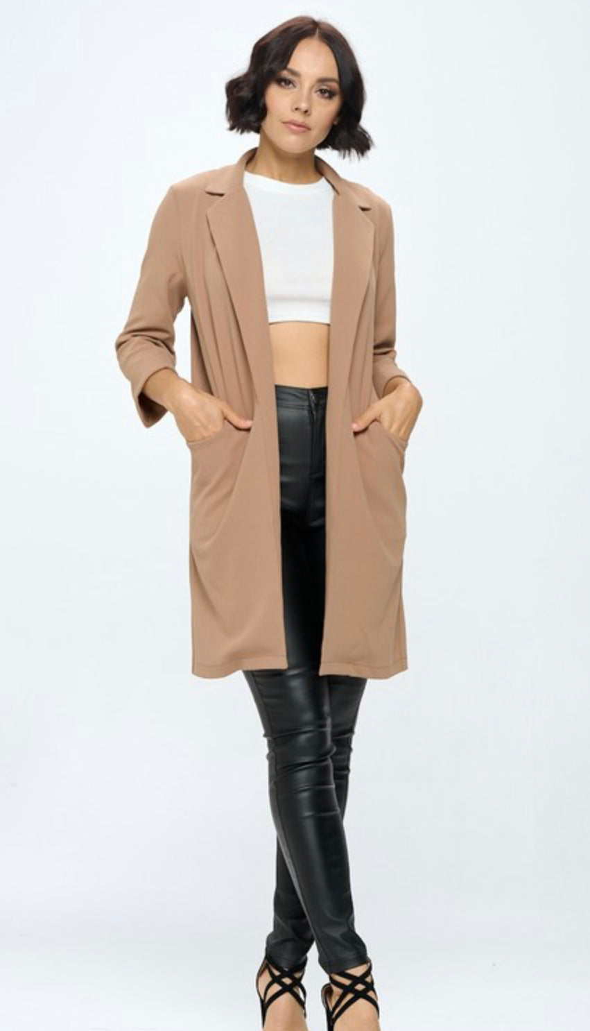 Open Front Jacket