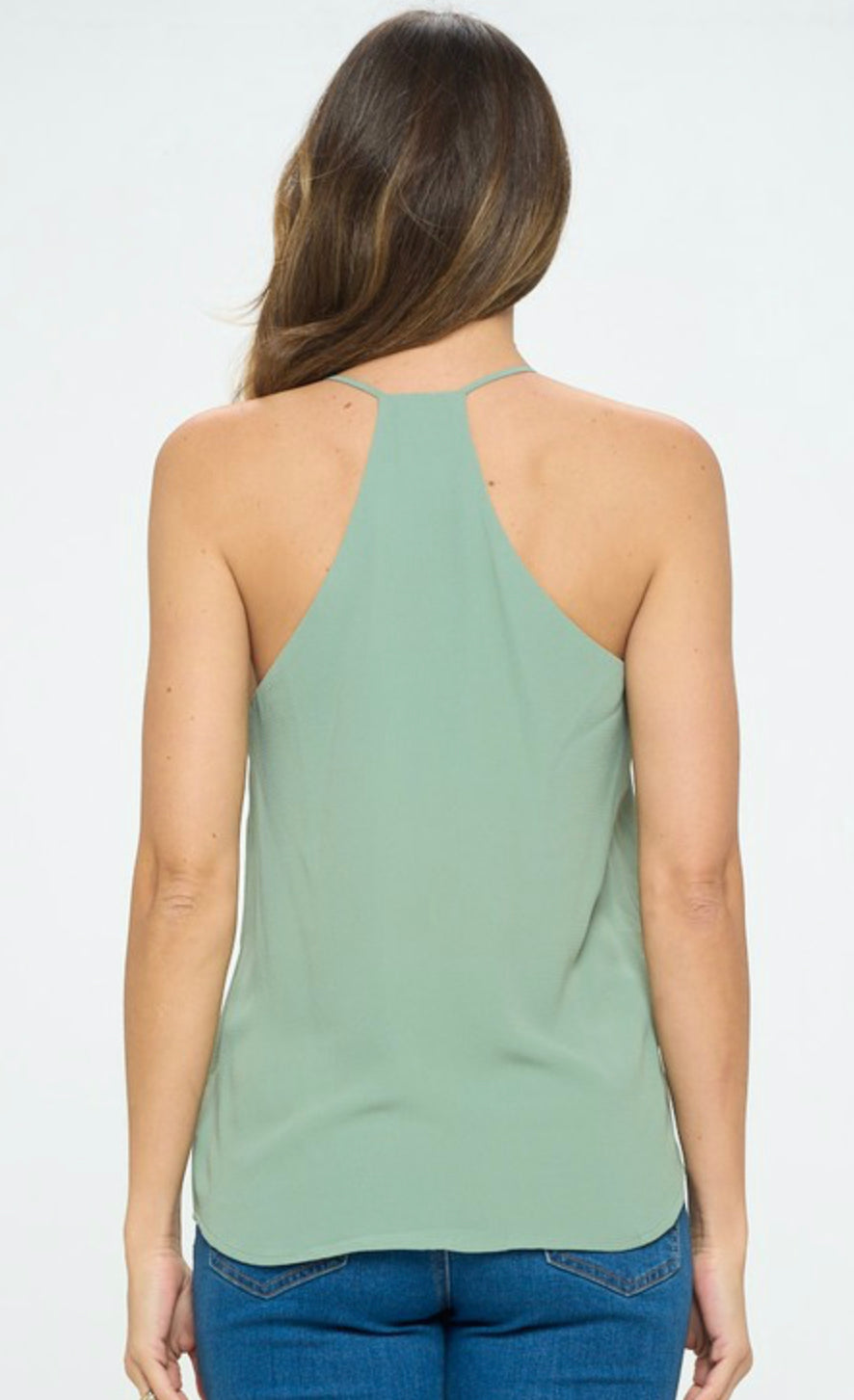 Necked Camisole Tank Top