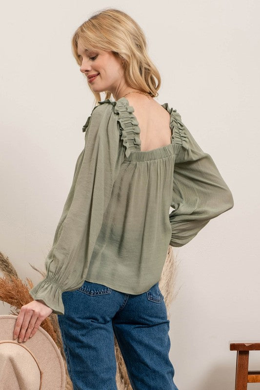 Square neck Blouse