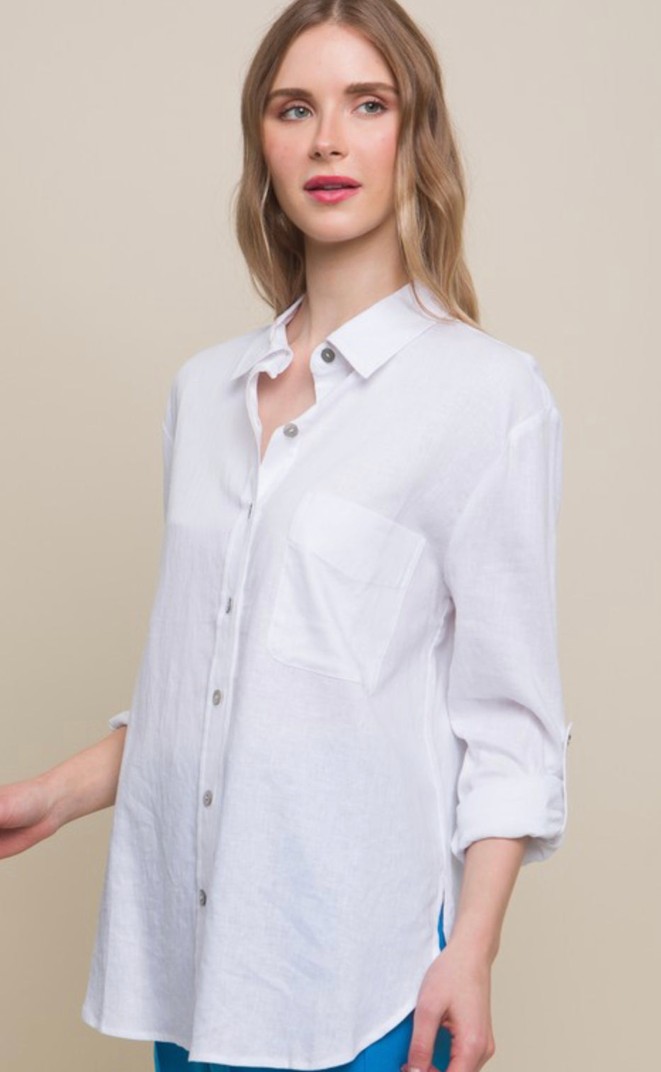 Loose Fit Linen Shirts