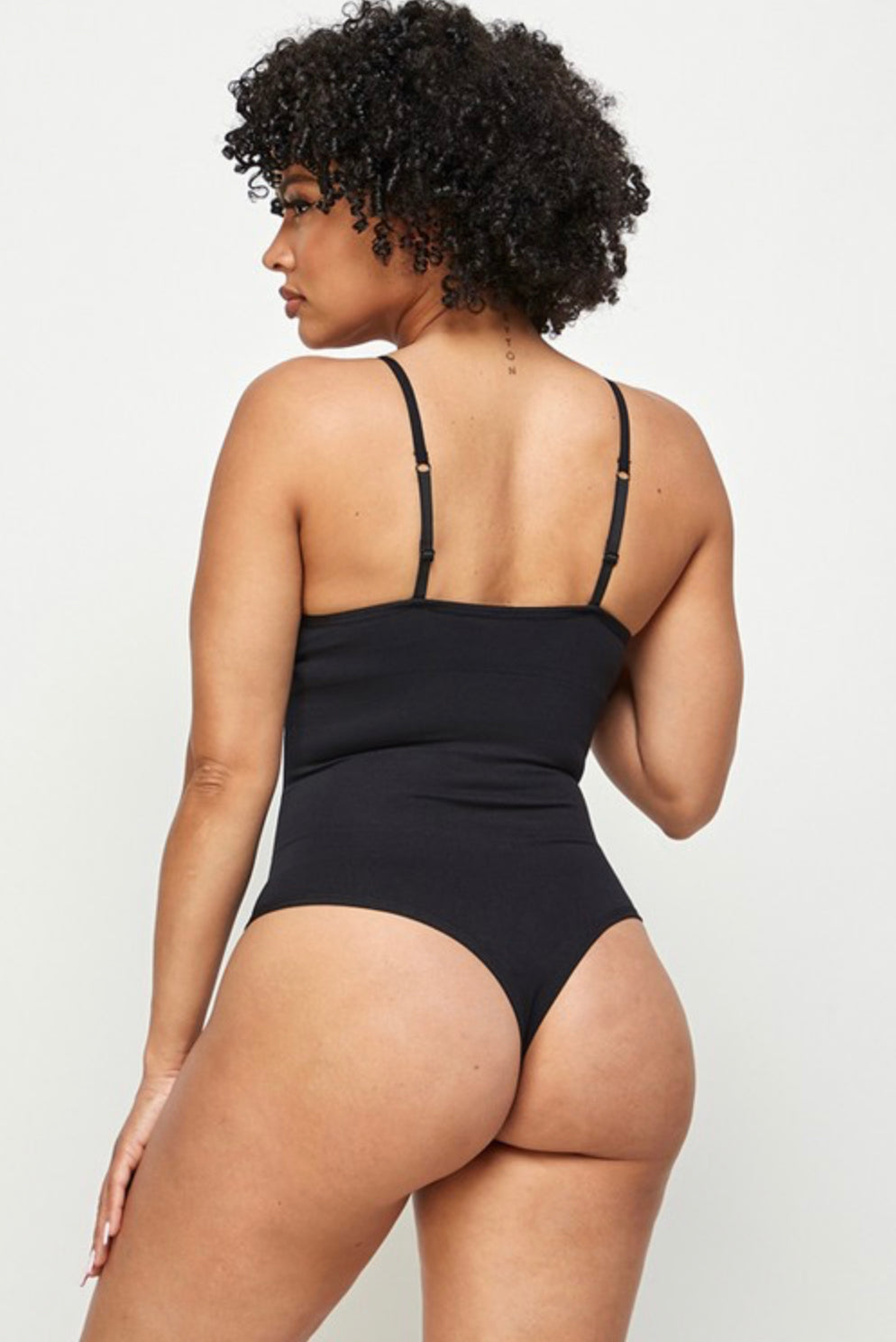 PLUNGED SWEETHEART CAMI BODYSUIT