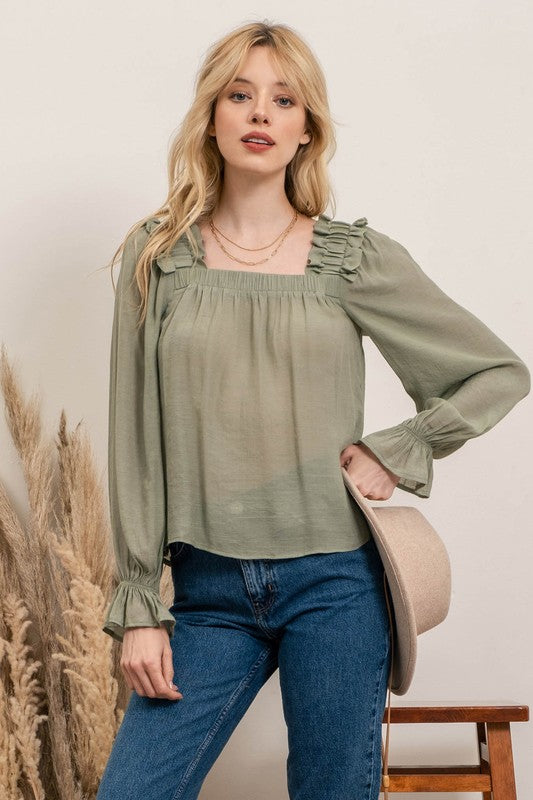 Square neck Blouse