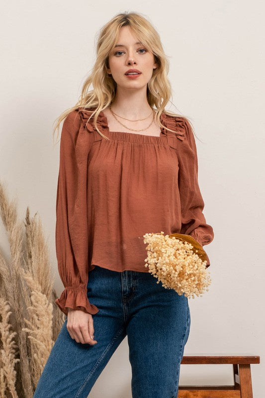 Square neck Blouse