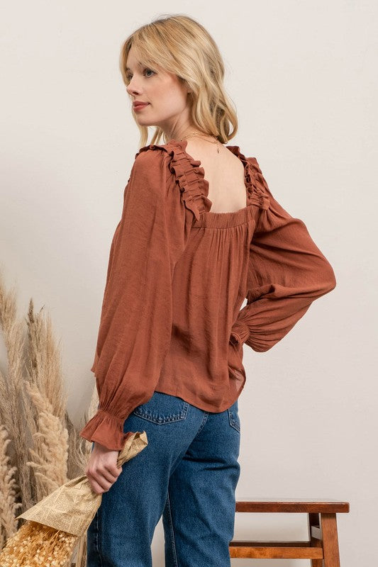 Square neck Blouse