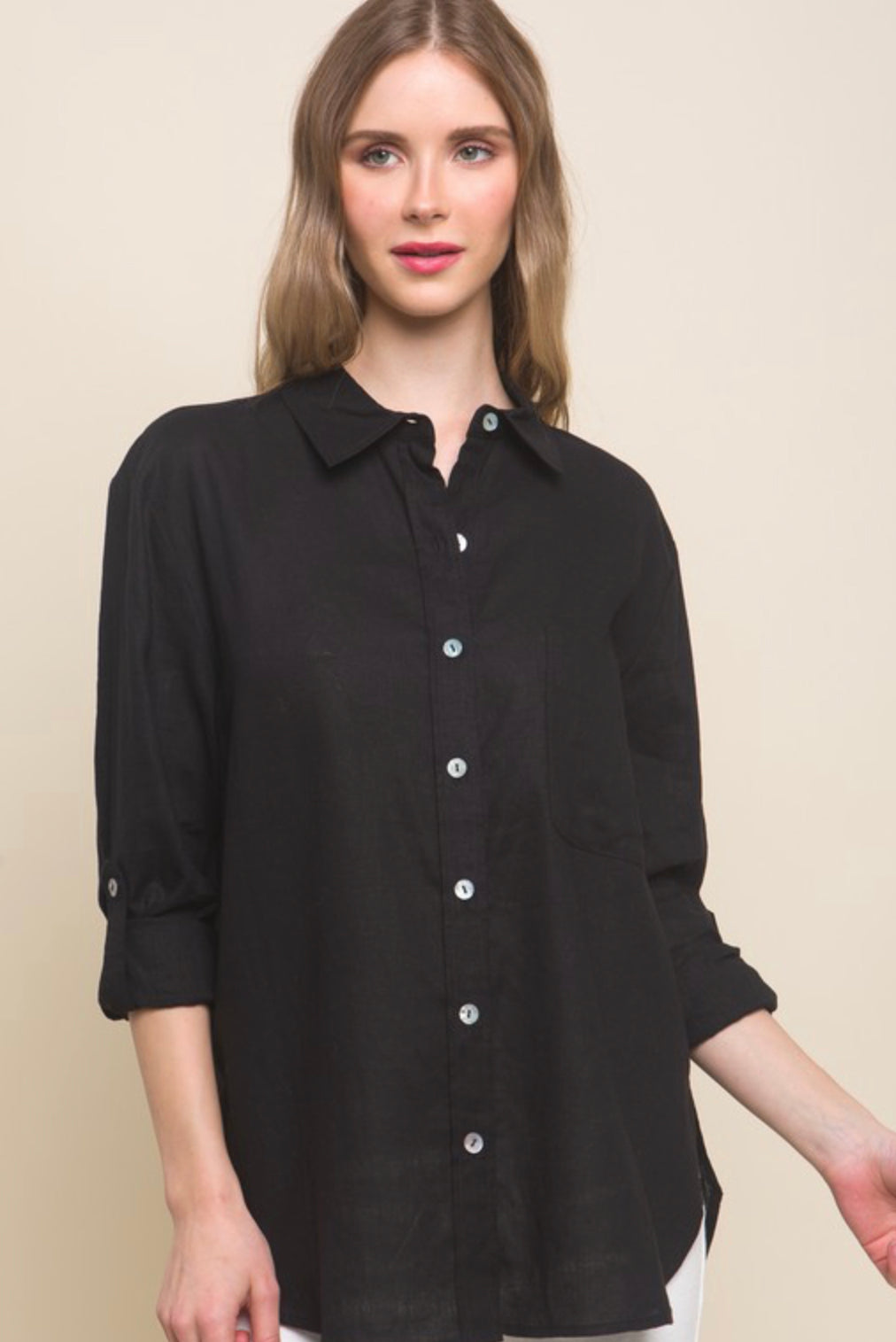 Loose Fit Linen Shirts