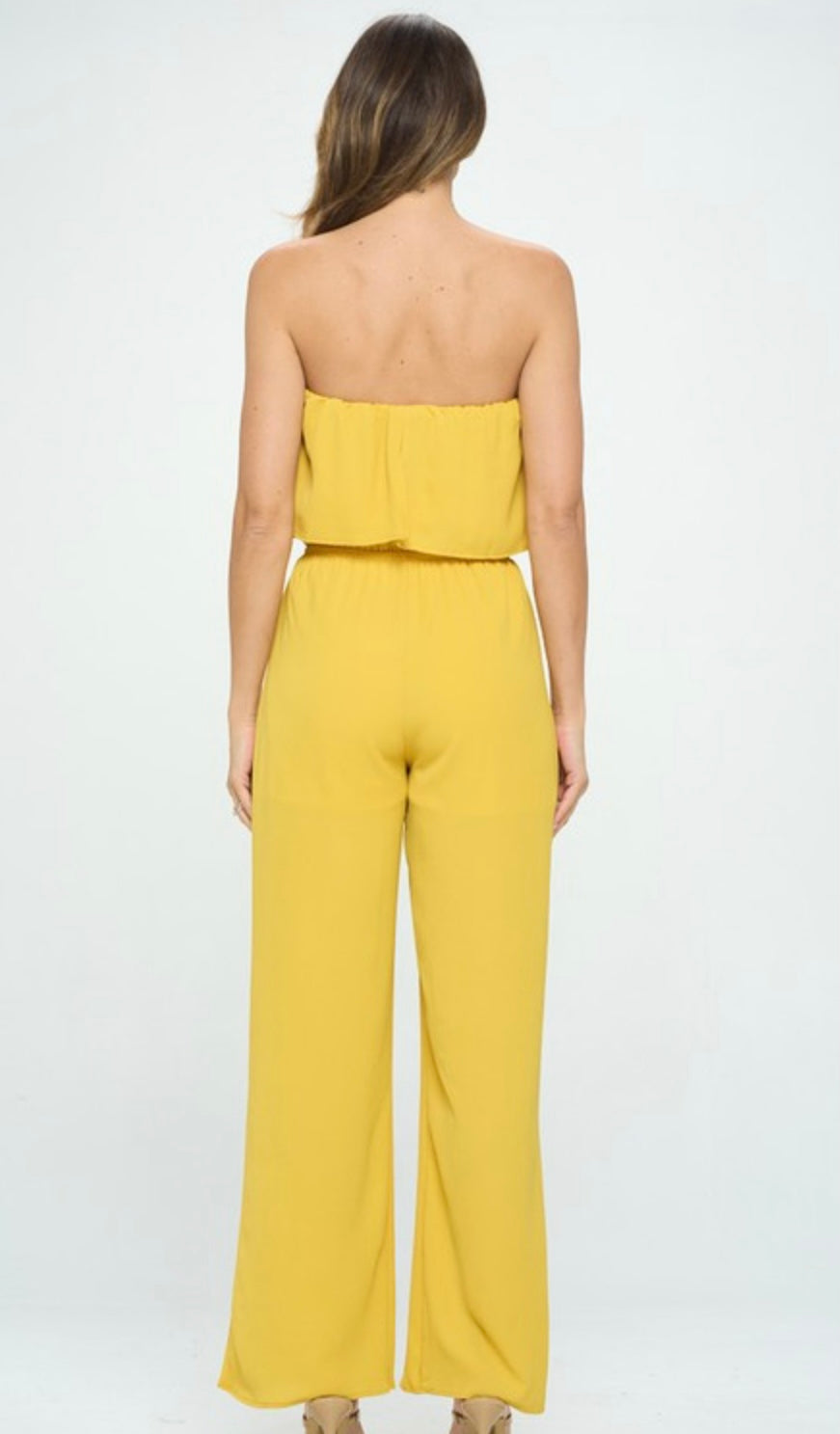 Crepe Tubed Jumpsuit