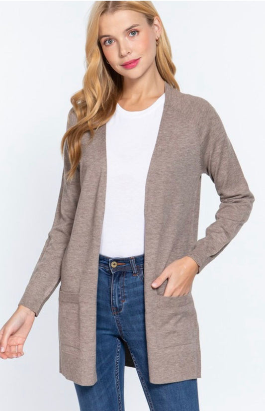 Buttonless Cardigan