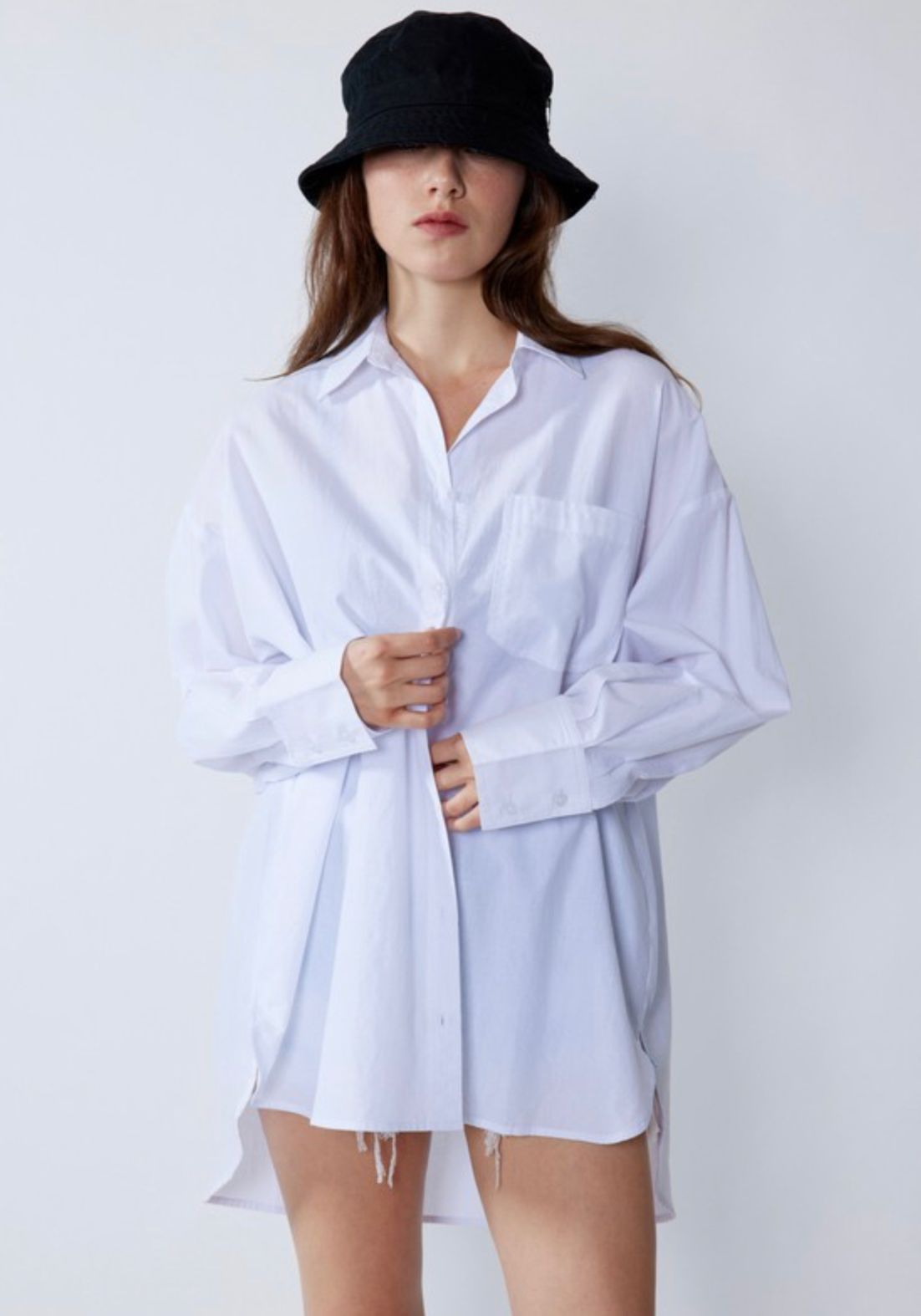 Oversized Button Up